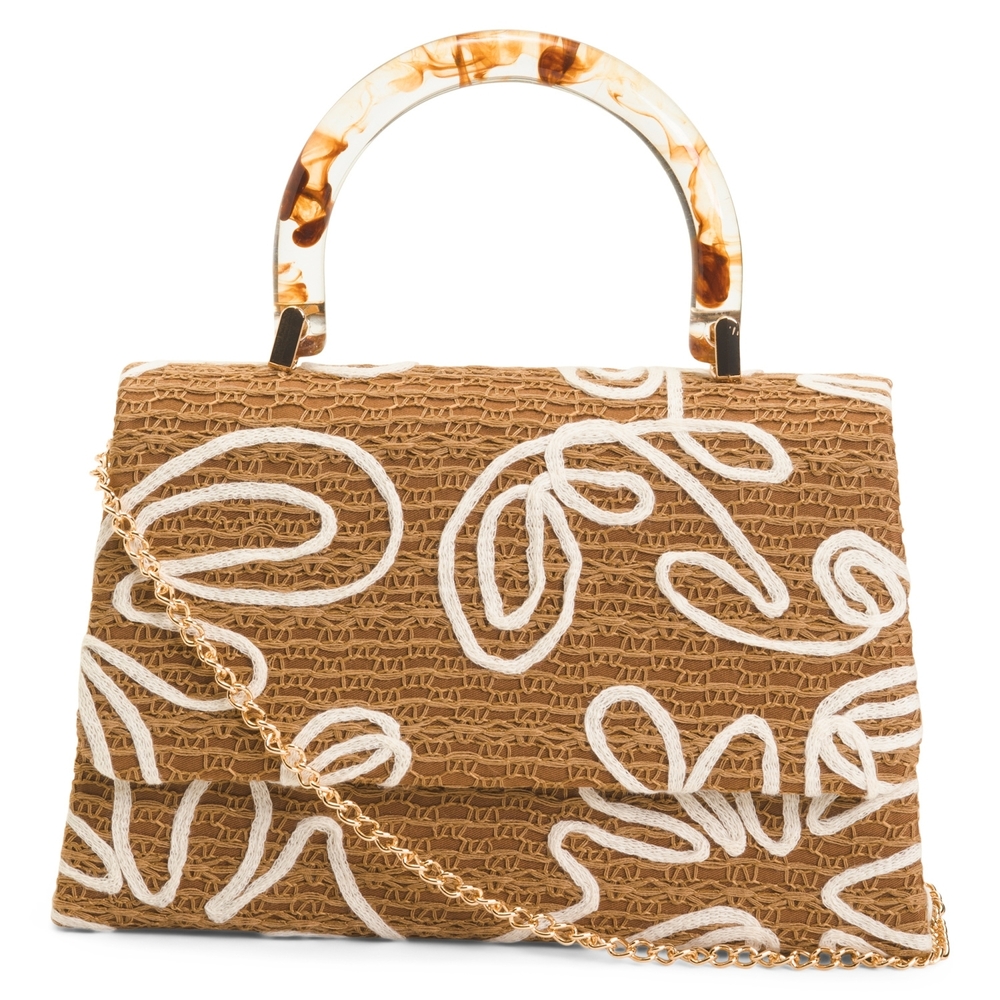 Haute Hippie Embroidered Handbag